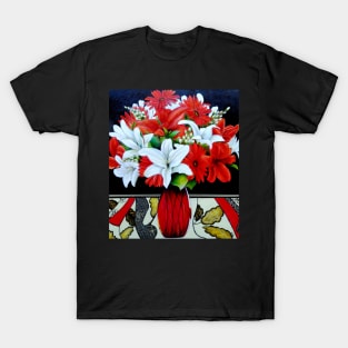 Fabulously Red (Oil Painting) T-Shirt